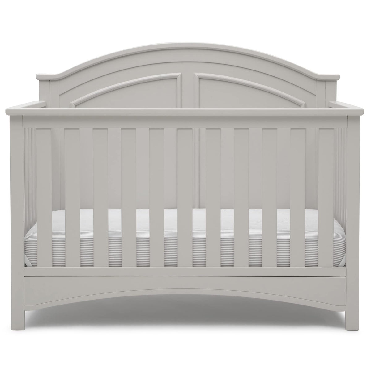 Delta Children Perry 6-in-1 Convertible Crib - Greenguard Gold Certified, Bianca White