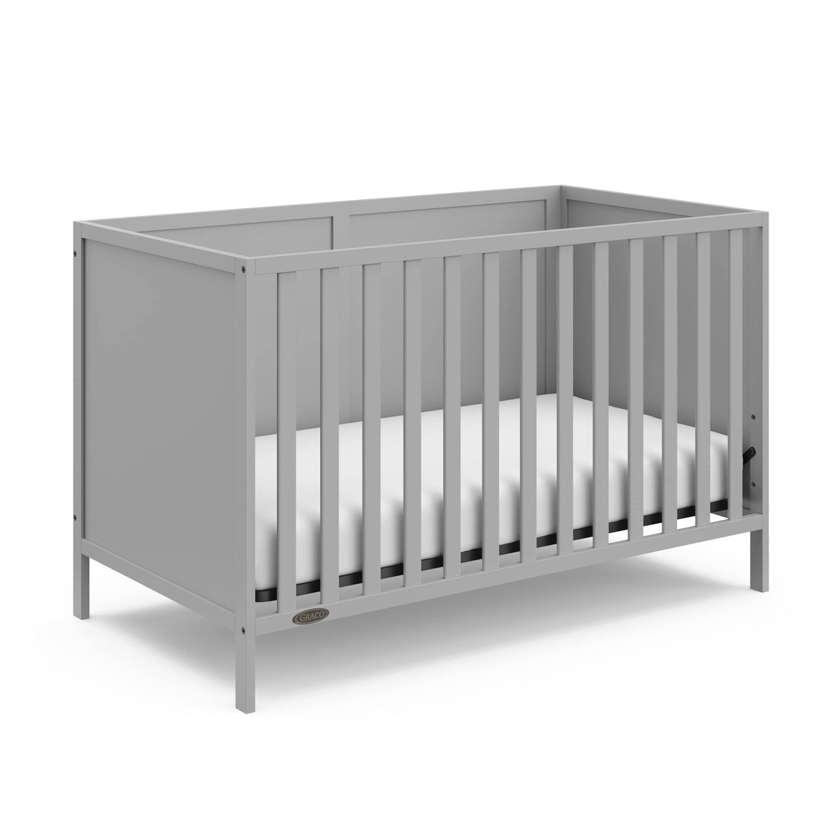 Graco Theo 3-in-1 Convertible Crib with Storage Drawer, White