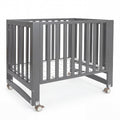 MAMAZING EvoNest 6-in-1 Convertible Baby Mini Crib with Wheels