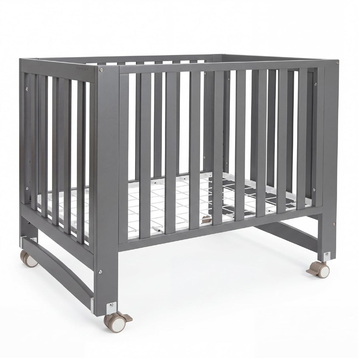 MAMAZING EvoNest 6-in-1 Convertible Baby Mini Crib with Wheels