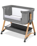 Ktaxon 6 in 1 Baby Bassinet Bedside Bassinet for Baby Crib Rocking Bassinet