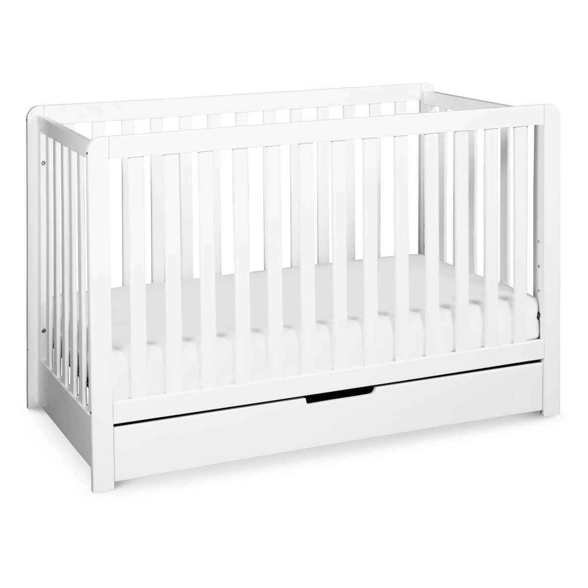 Carter's by DaVinci Colby 4-in-1 Convertible Crib w/ Drawer, White