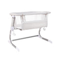 Baby Delight Beside Me Dreamer Bassinet | Bedside Sleeper | 7-Position Height Adjustment | Charcoal Tweed