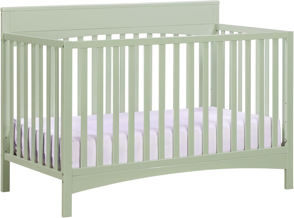Suite Bebe Piper 5-in-1 Lifetime Crib in Sage Green