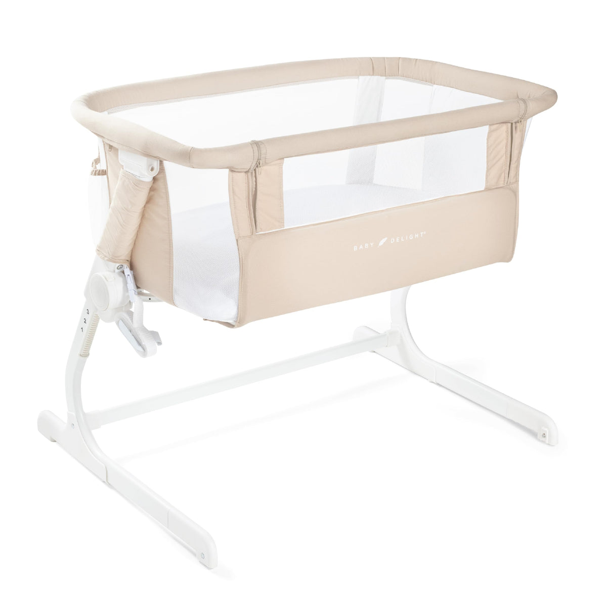 Baby Delight Beside Me™ Dreamer Bassinet, Organic Mocha