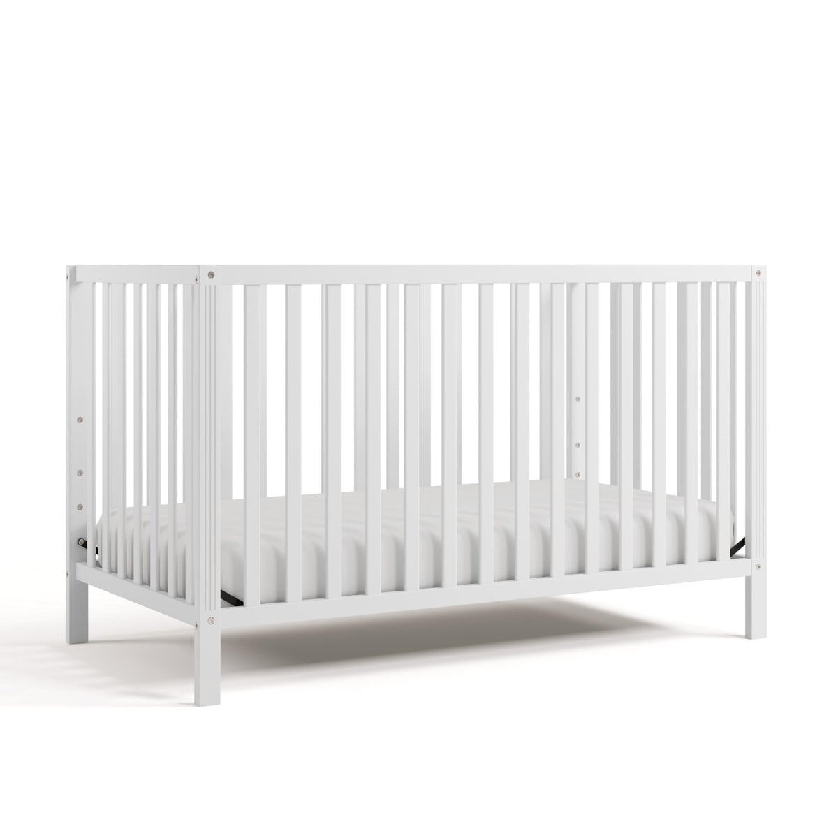 Storkcraft Morningside 5-in-1 Convertible Crib, Frosted Oat