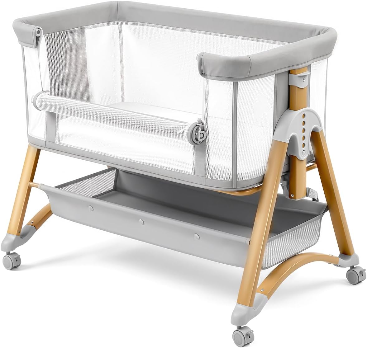 5 in 1 Bedside Bassinet Baby Bassinet, Rocking Bassinet for Baby
