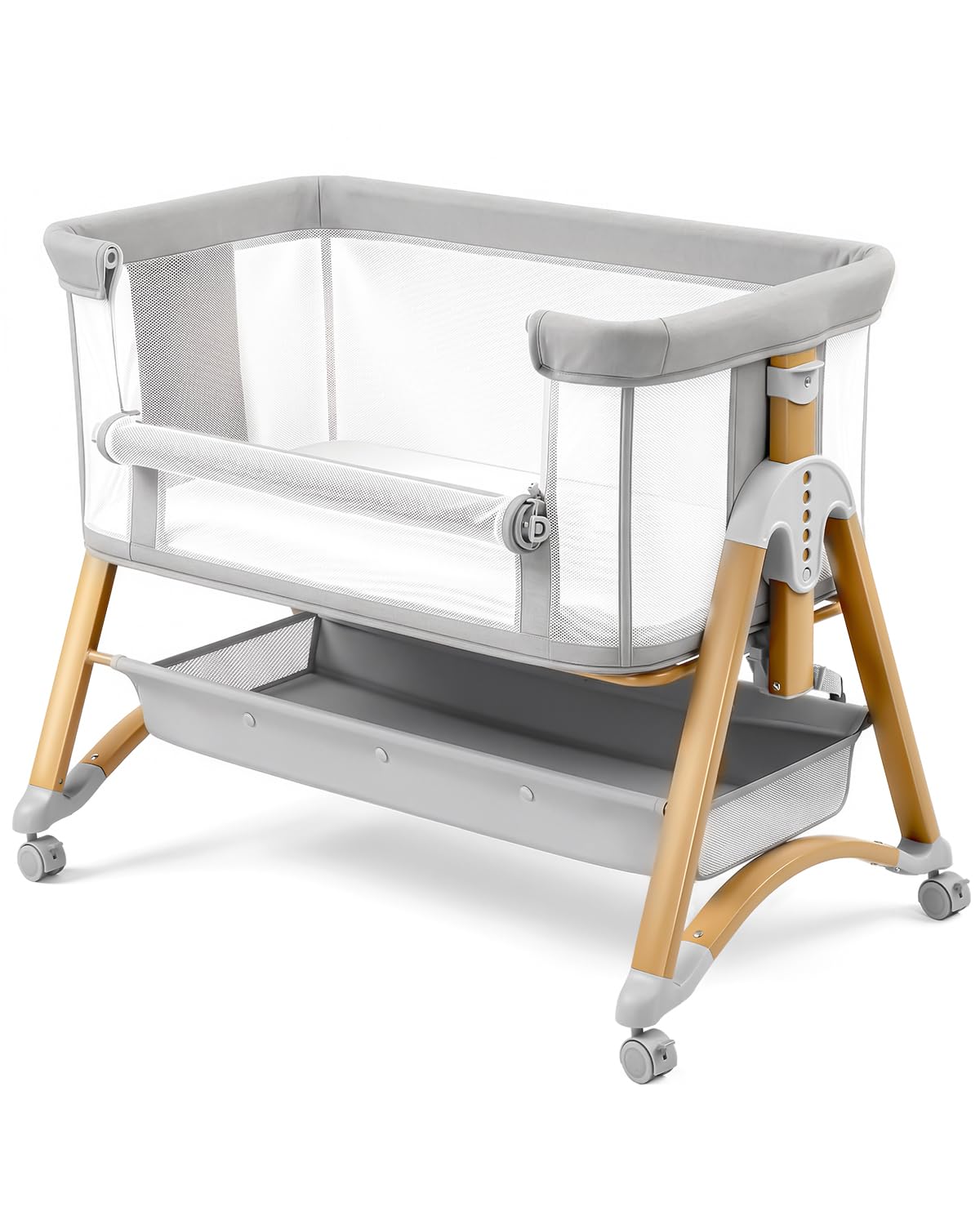 5 in 1 Bedside Bassinet Baby Bassinet, Rocking Bassinet for Baby