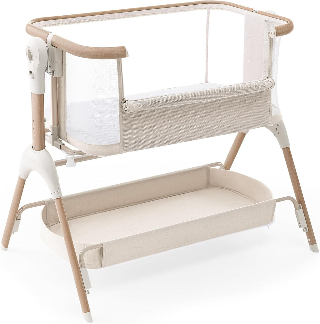 HARPPA Cuddly Signature Baby Bassinet, BSA Certified, Washable Mattress
