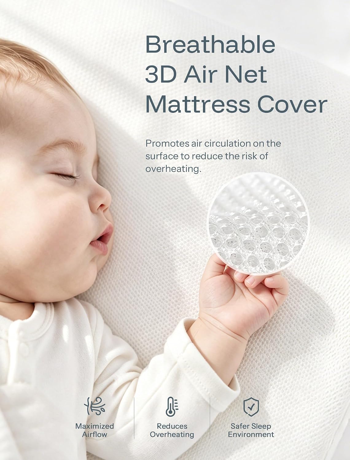 HARPPA Cuddly Signature Baby Bassinet, BSA Certified, Washable Mattress