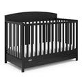 Graco Benton 5-in-1 Convertible Crib, White