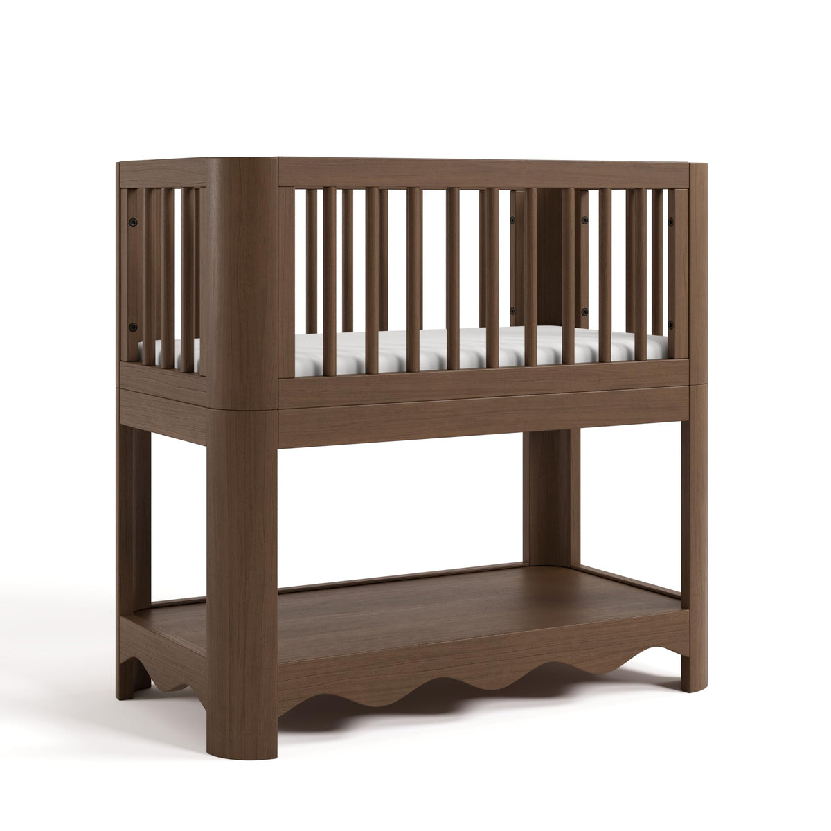 Storkcraft Casablanca 5-in-1 Convertible Crib with Drawer, Hazelnut