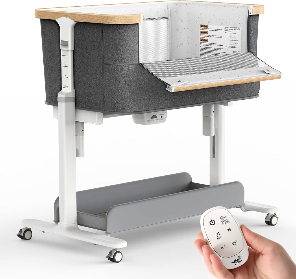 VaVaSoo Electric Rocking Bassinet for Baby