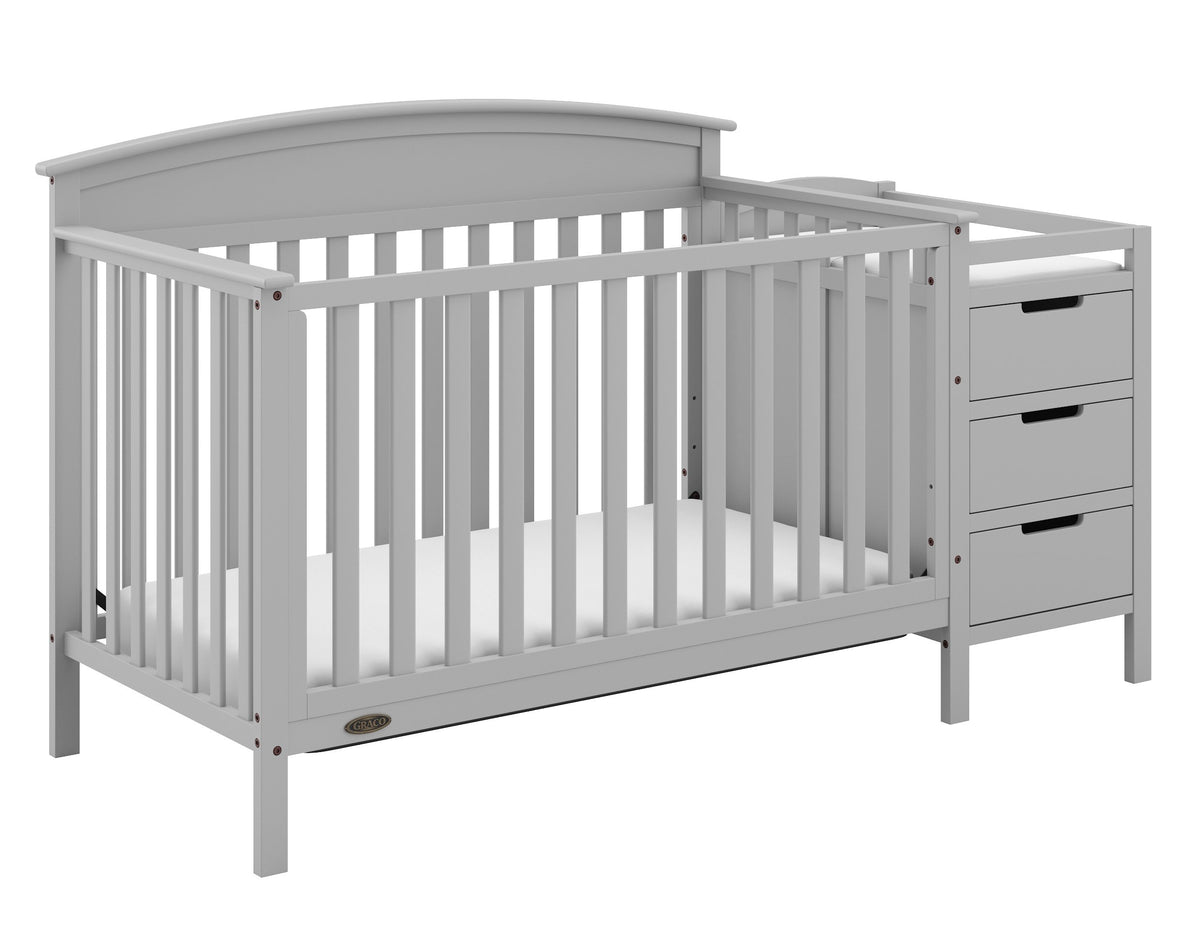 Graco Benton 5-in-1 Convertible Crib, White