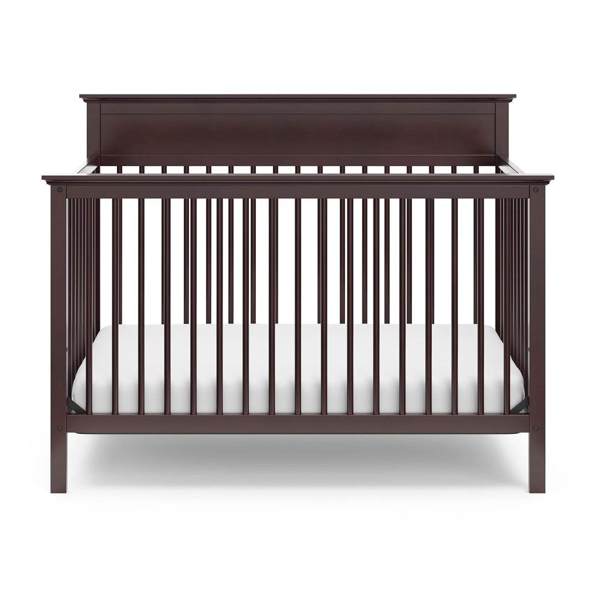 Storkcraft Horizon 5-in-1 Convertible Crib, Espresso