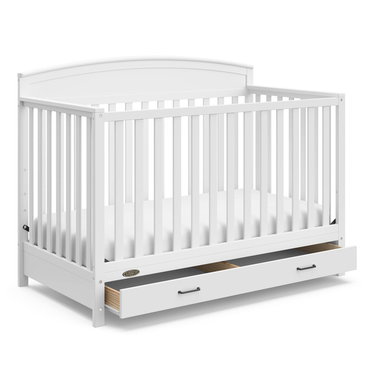 Graco Benton 5-in-1 Convertible Crib, Driftwood