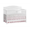 Oxford Baby Briella 4-in-1 Convertible Baby Crib, White, GreenGuard Gold Certified