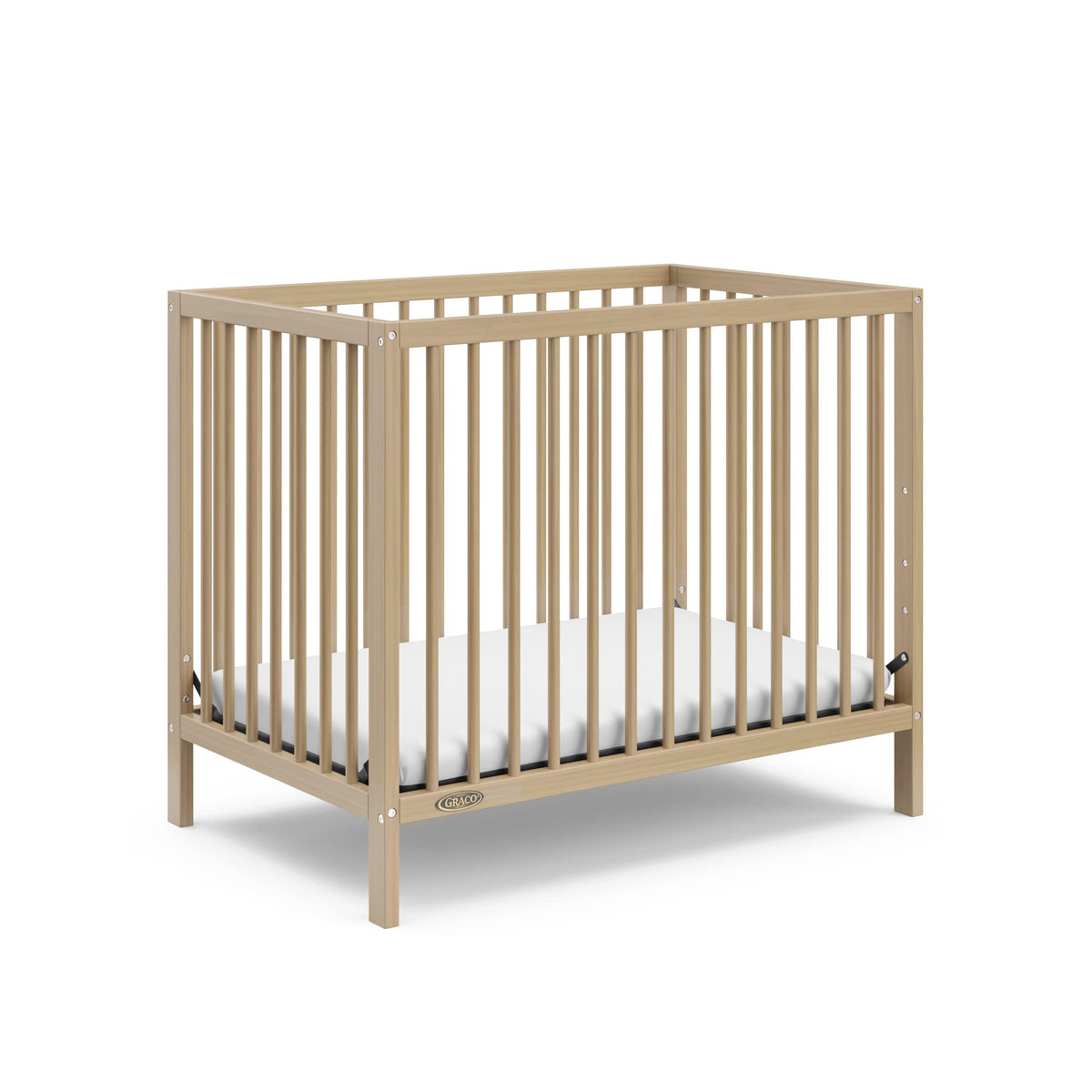 Graco Teddi 5-in-1 Convertible Crib with Drawer, Black