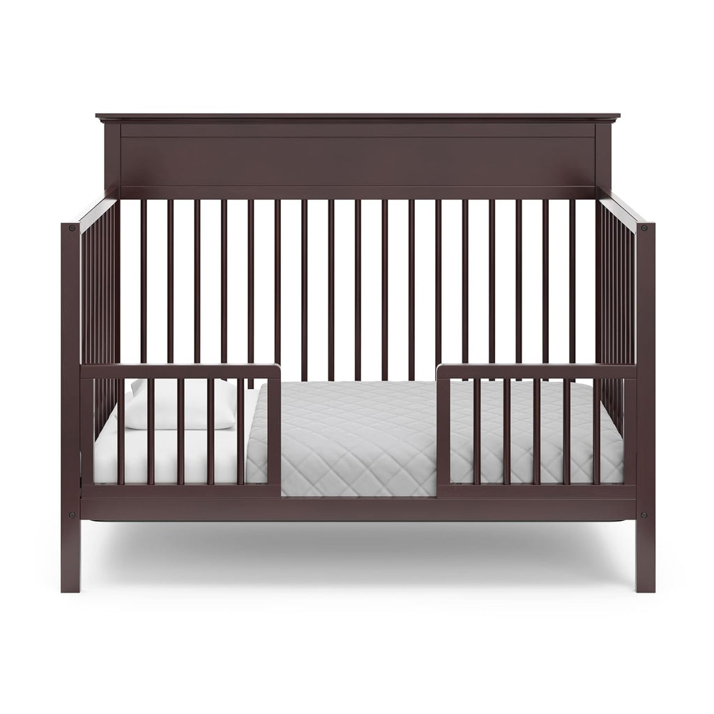 Storkcraft Horizon 5-in-1 Convertible Crib, Espresso