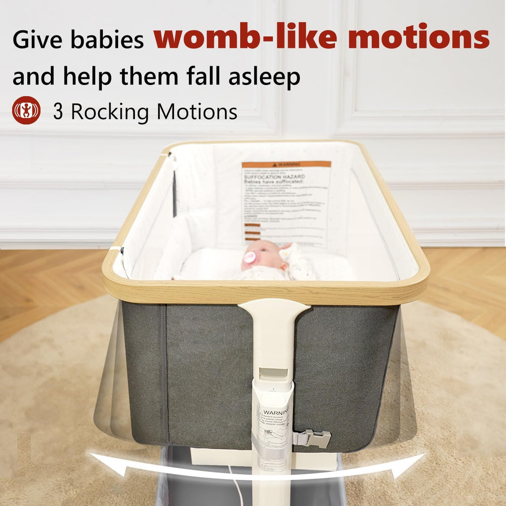 VaVaSoo Electric Rocking Bassinet for Baby