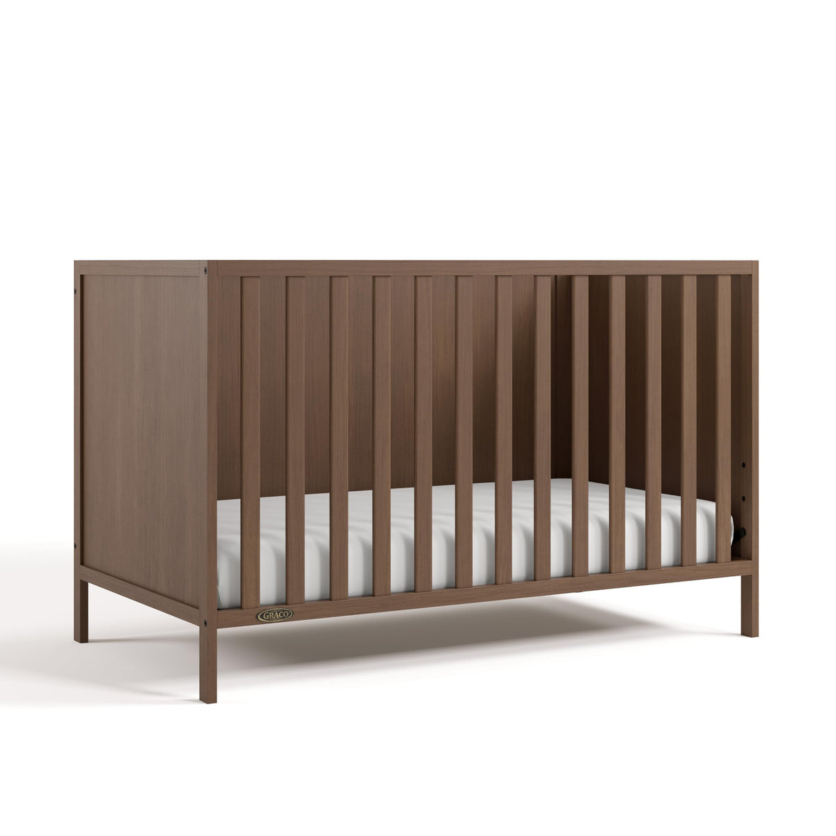 Graco Theo 3-in-1 Convertible Crib with Storage Drawer, White