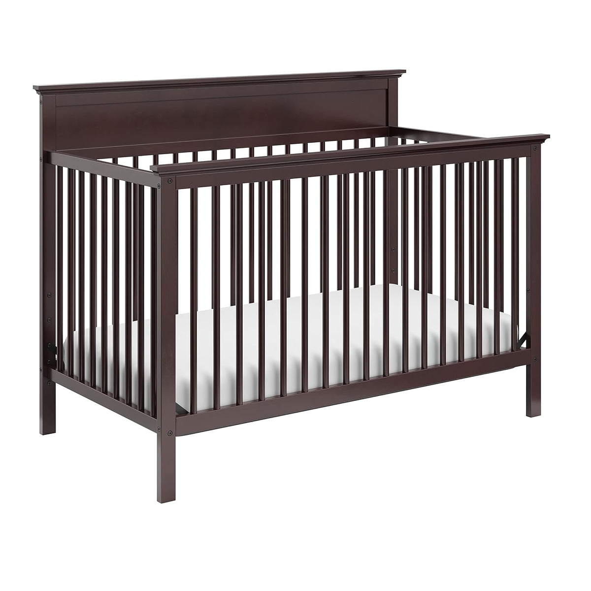 Storkcraft Horizon 5-in-1 Convertible Crib, Espresso