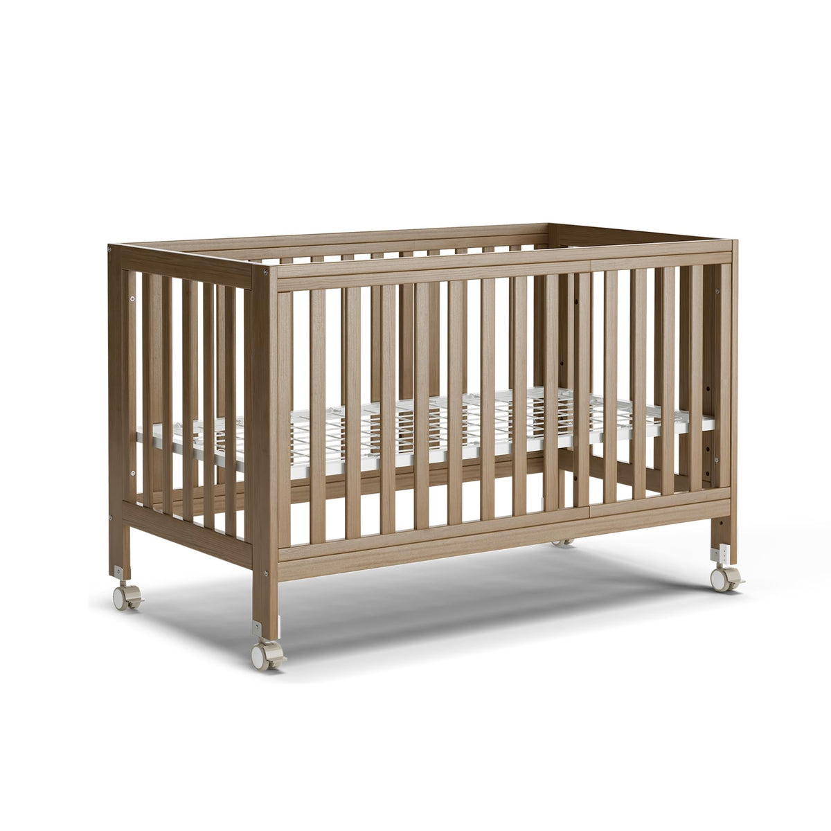 MAMAZING EvoNest 6-in-1 Convertible Baby Mini Crib with Wheels