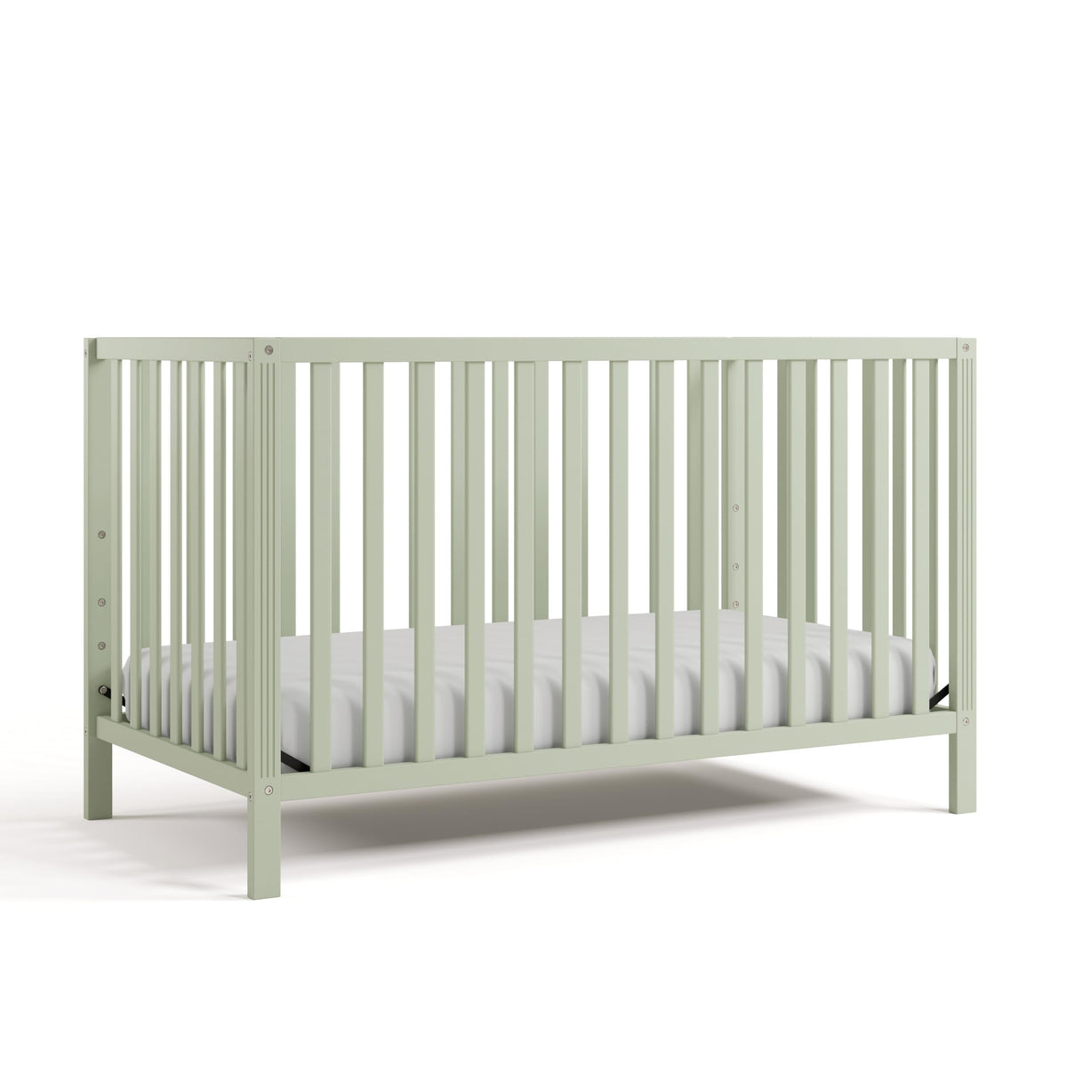 Storkcraft Morningside 5-in-1 Convertible Crib, Frosted Oat