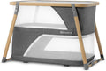 Kinderkraft SOFI Portable Travel Crib for Baby, Gray