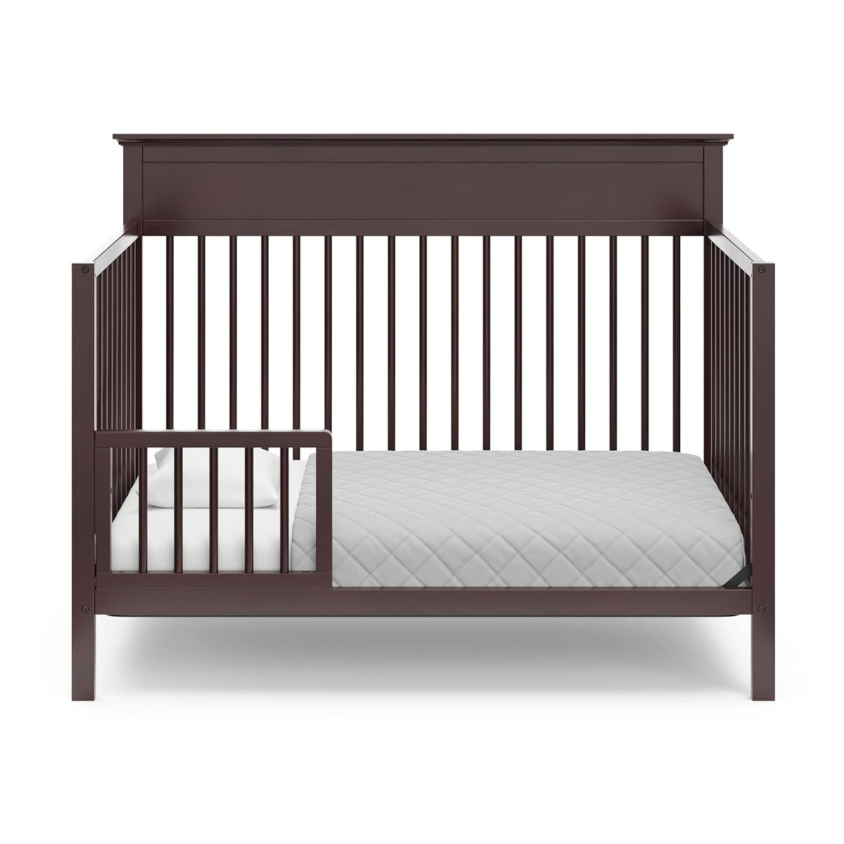 Storkcraft Horizon 5-in-1 Convertible Crib, Espresso