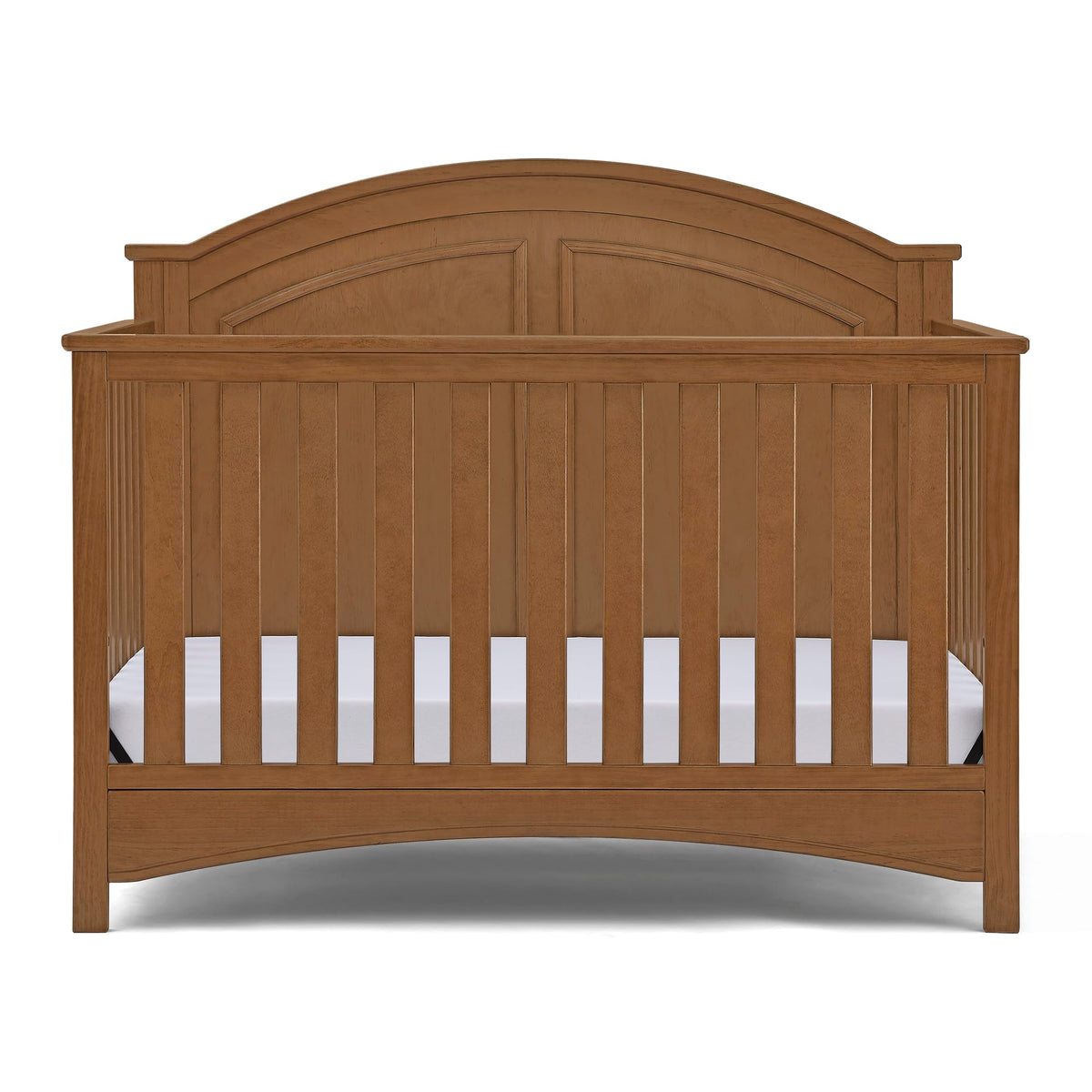 Delta Children Perry 6-in-1 Convertible Crib - Greenguard Gold Certified, Bianca White