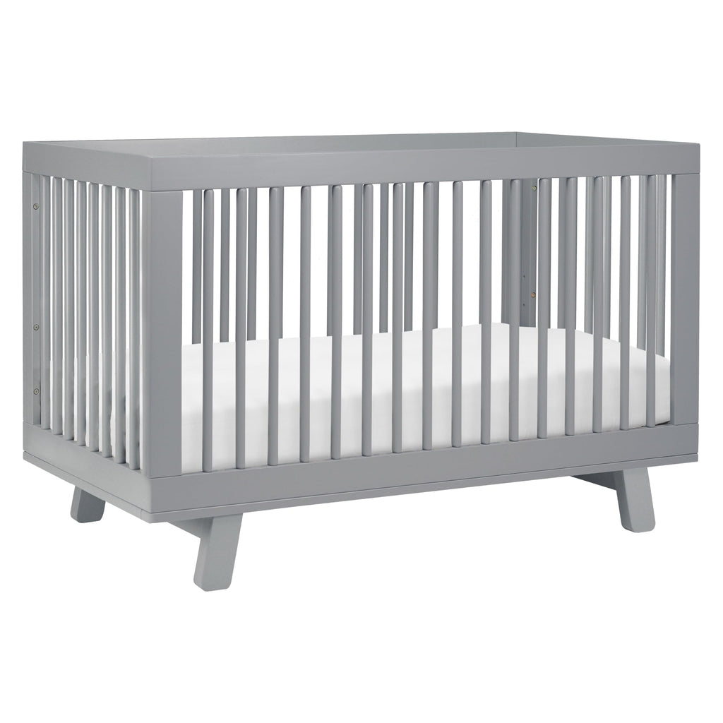 Babyletto Hudson 3-in-1 Convertible Baby Crib, Natural Walnut