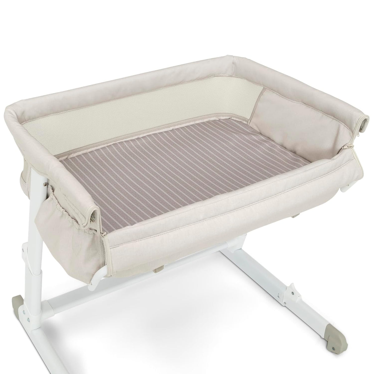 Delta Children - babyGap Whisper Bedside Bassinet, Oatmeal