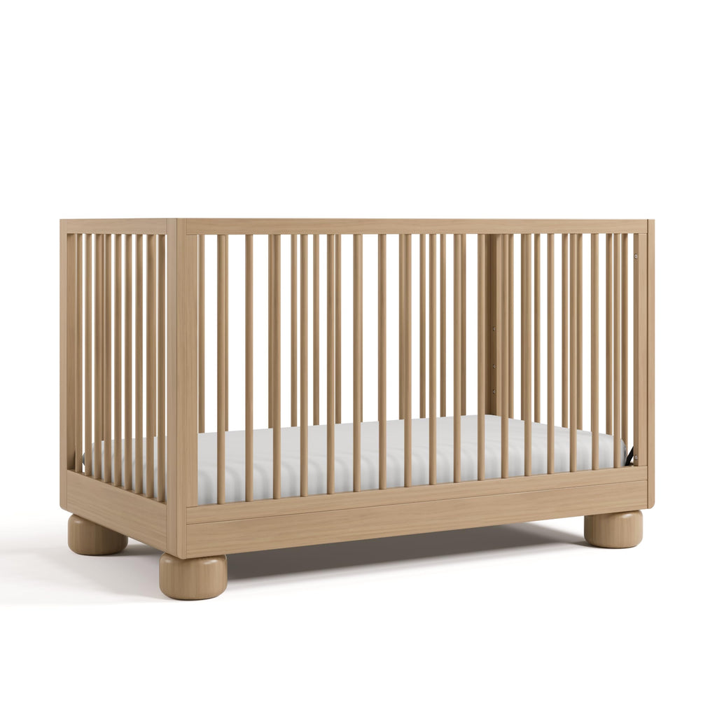 Storkcraft Sorrento 3-in-1 Convertible Crib with Toddler Rail, Hazelnut