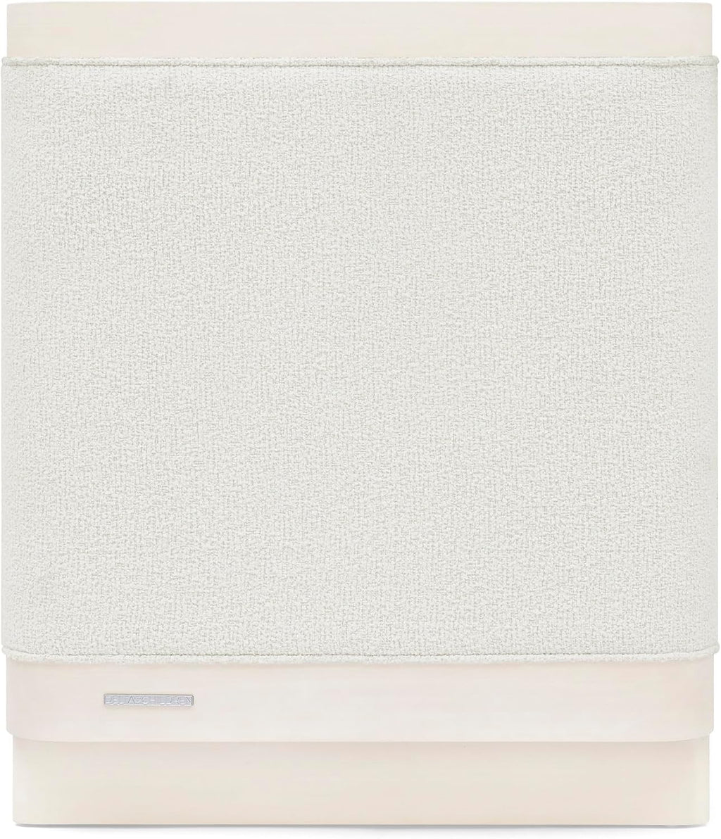 Delta Children babyGap Callie 4-in-1 Upholstered Crib - Greenguard Gold Certified, Antique White/White Boucle
