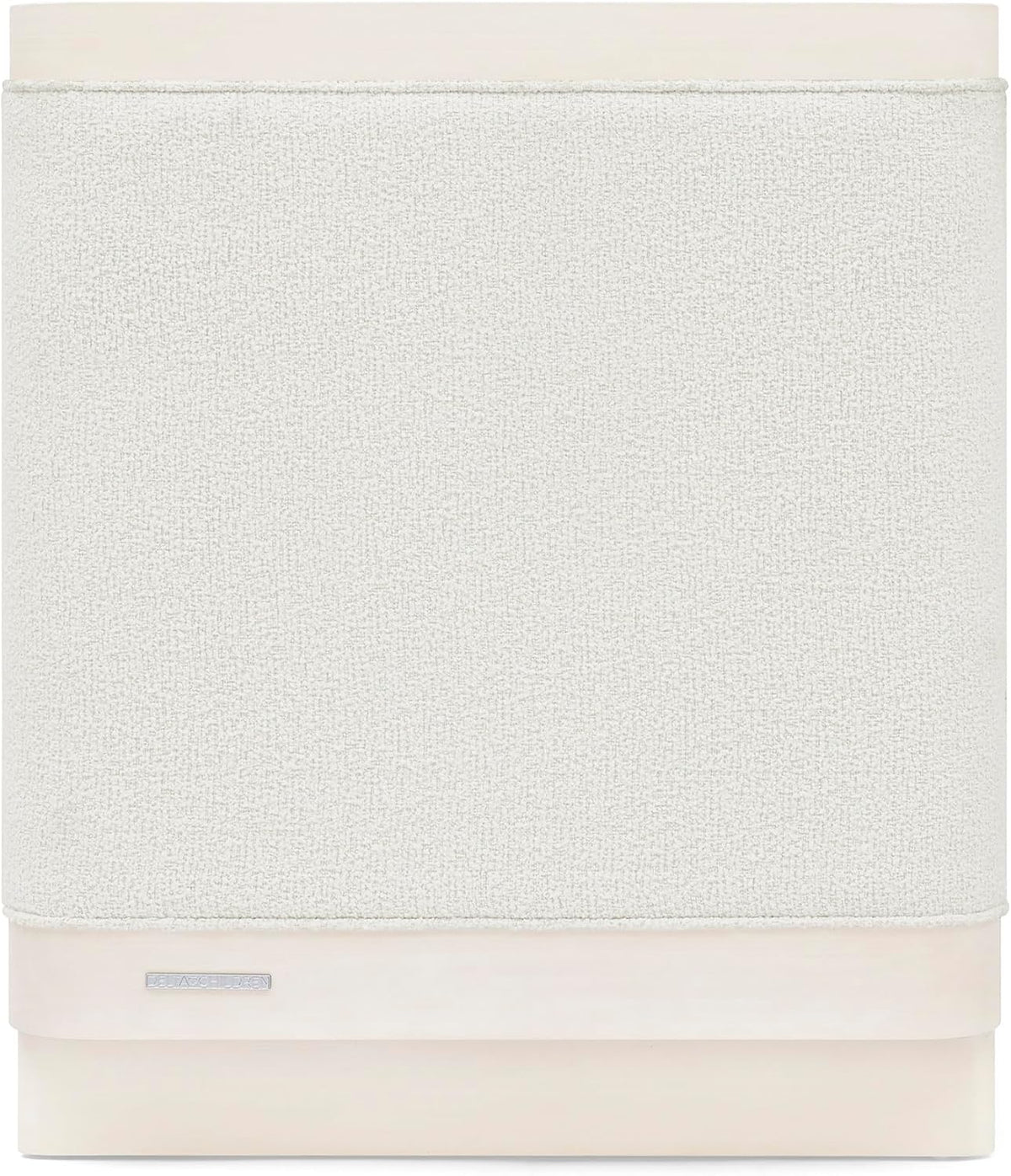 Delta Children babyGap Callie 4-in-1 Upholstered Crib - Greenguard Gold Certified, Antique White/White Boucle
