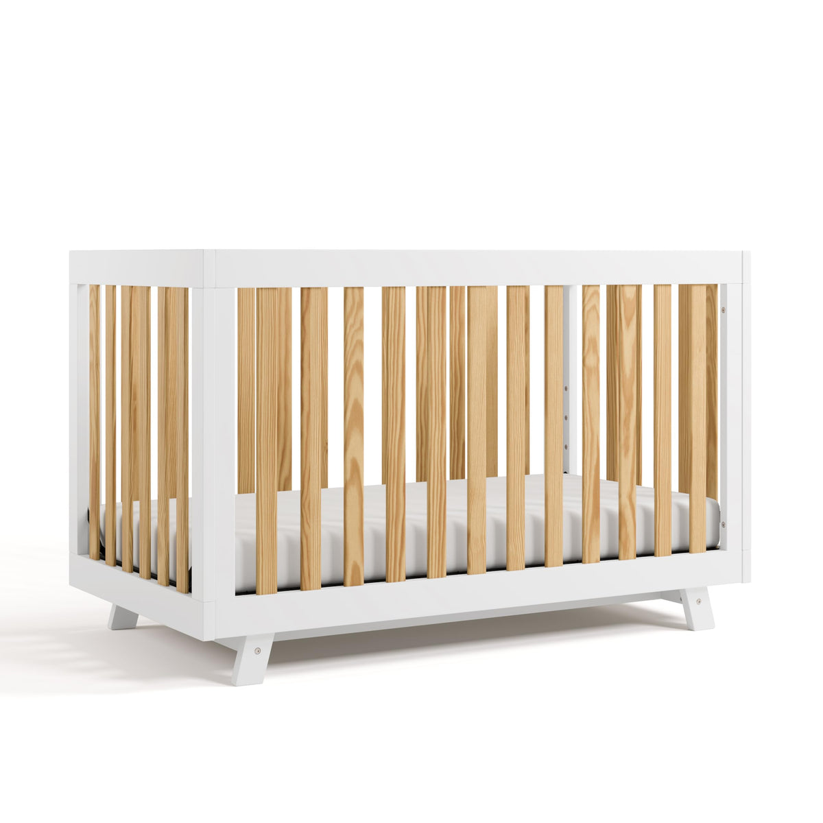 Storkcraft Beckett 3-in-1 Convertible Crib, Natural