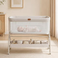 BabyBond Bassinet Bedside Crib, Stable & Safe, Anti-Reflux for Newborn