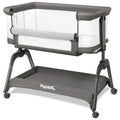Papablic Baby Bassinet Bedside Sleeper with 6 Height Settings for Newborn