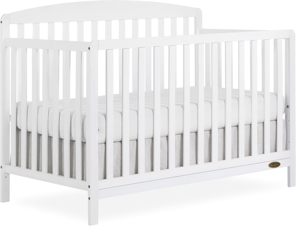 Dream On Me Odelle 5-in-1 Convertible Full Size Baby Crib, GREENGUARD Gold
