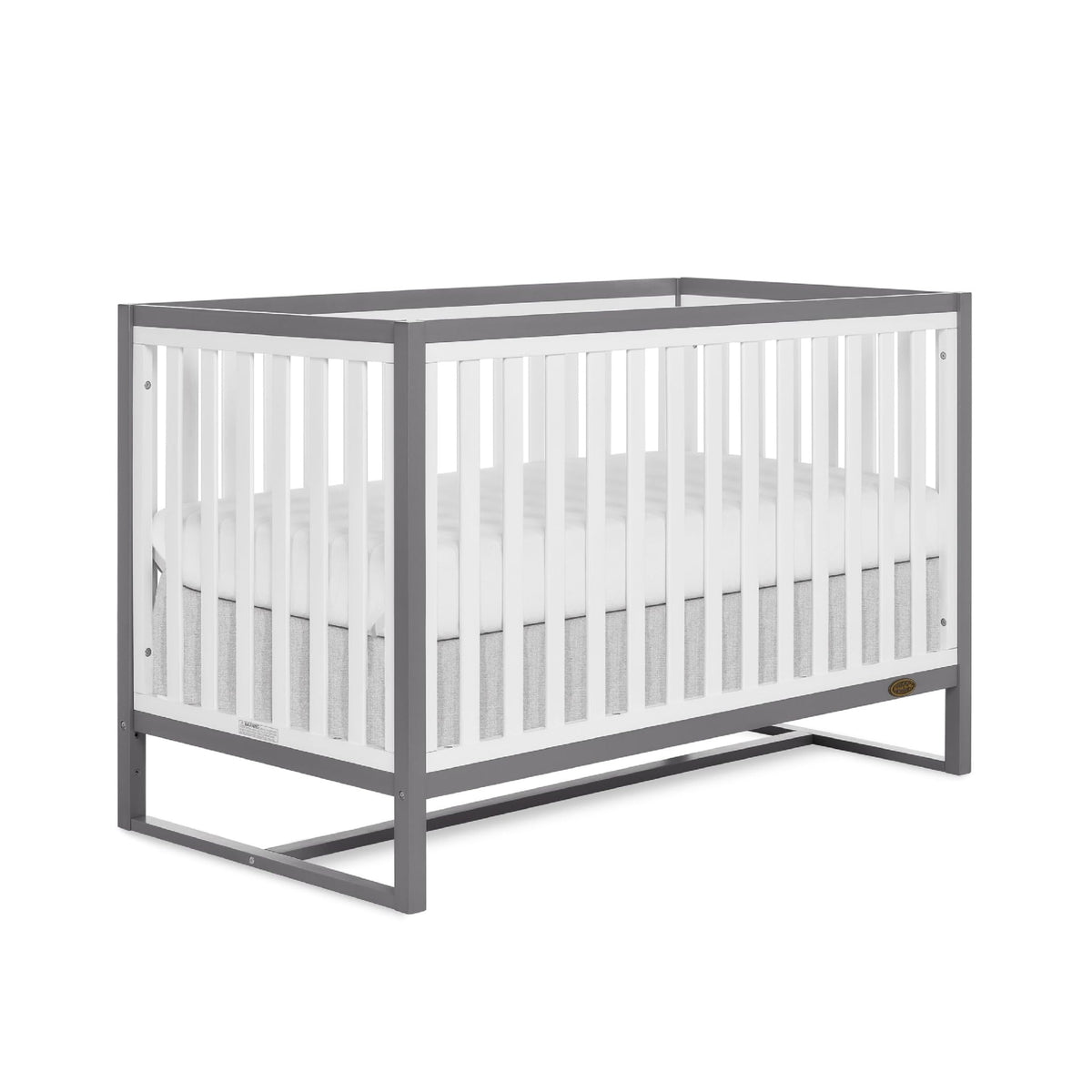 Dream On Me Arlo 5-in-1 Convertible Full-Size Baby Crib in Jungle Green, GreenGuard Gold & BSA, Converts to Toddler, Day & Full-Size Bed, 3 Mattress Heights, Non-Toxic Finish, Sustainable Pinewood