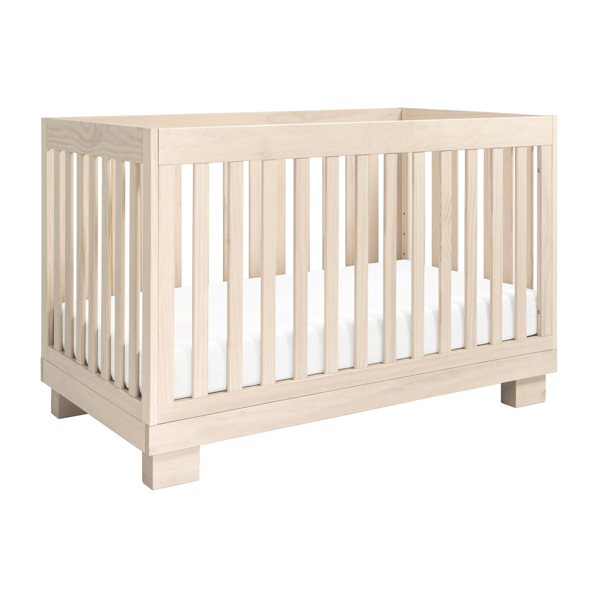 Babyletto Modo 3-in-1 Convertible Baby Crib, White