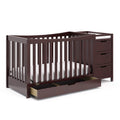 Graco Remi 4-in-1 Convertible Crib & Changer, White