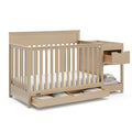 Graco Shiloh 5-in-1 Convertible Crib & Changer with Drawer, Driftwood