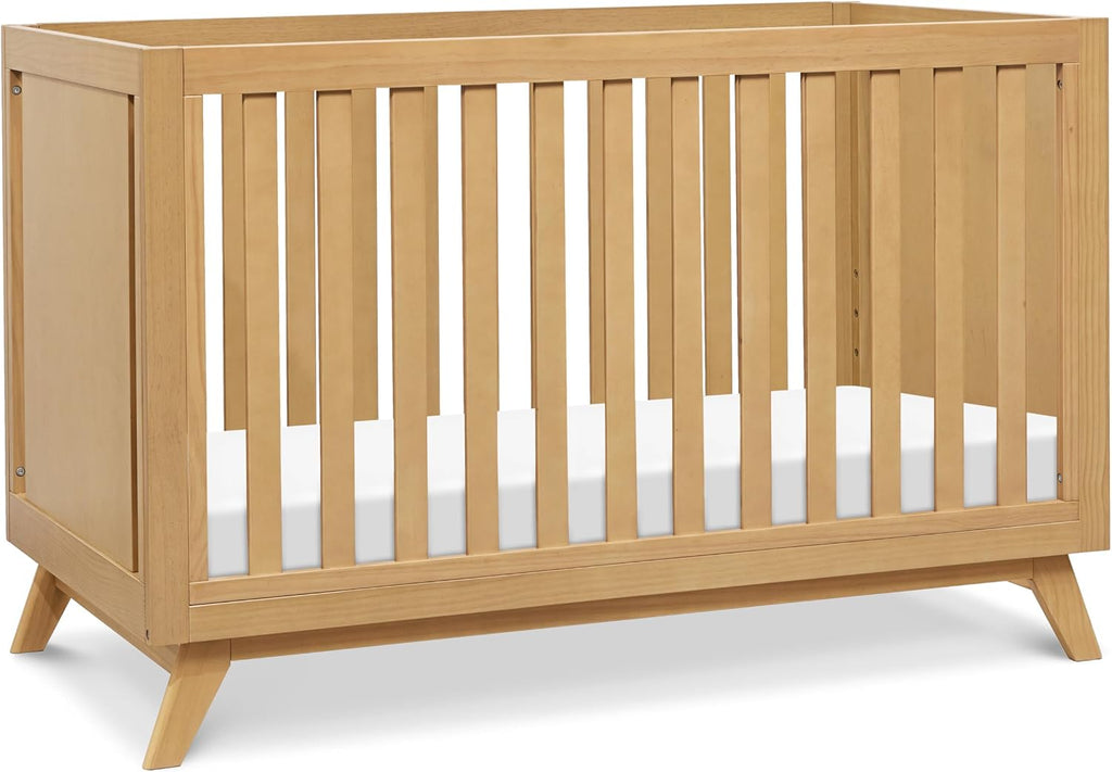 DaVinci Otto 3-in-1 Convertible Baby Crib, GREENGUARD Certified, Honey