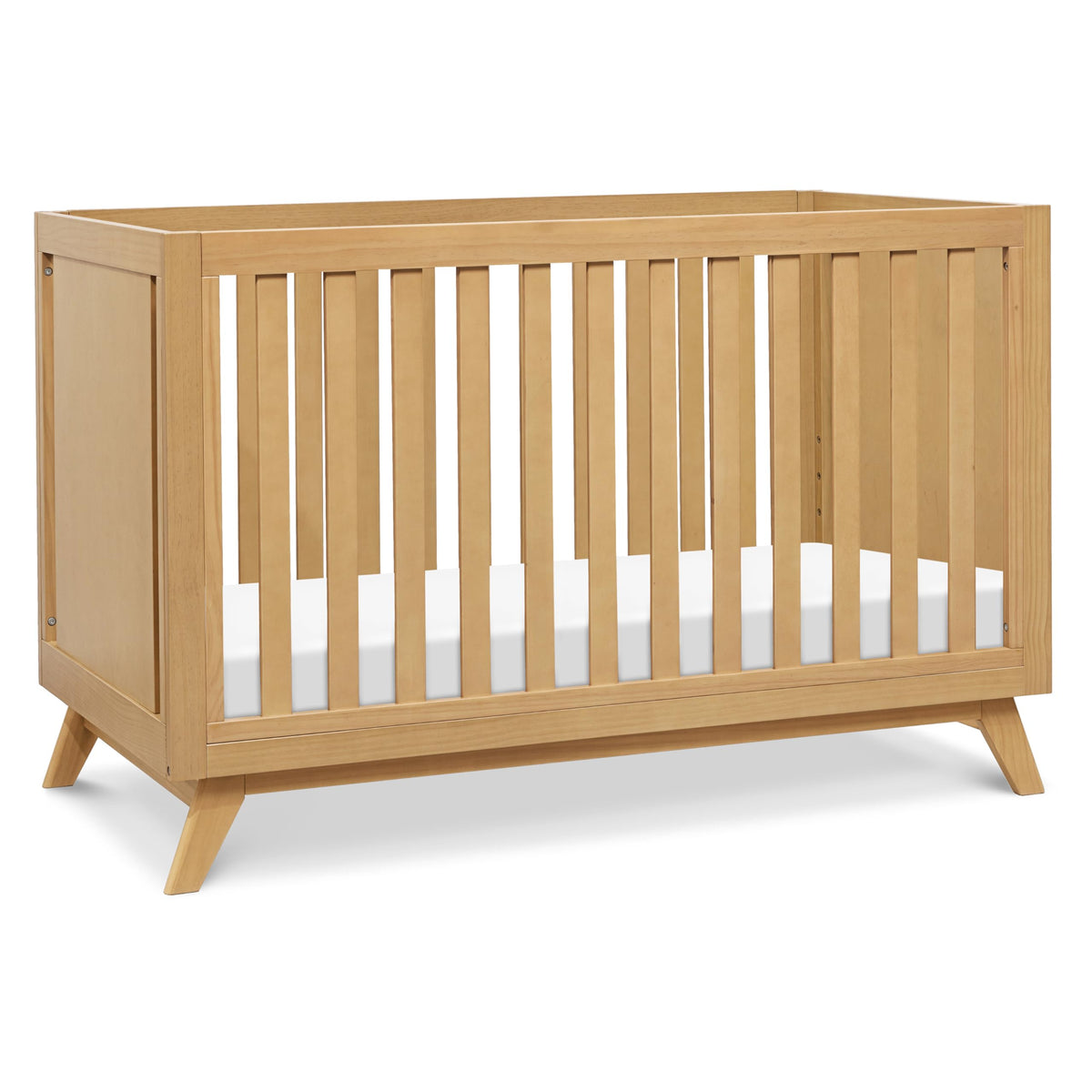 DaVinci Otto 3-in-1 Convertible Baby Crib, GREENGUARD Certified, Honey