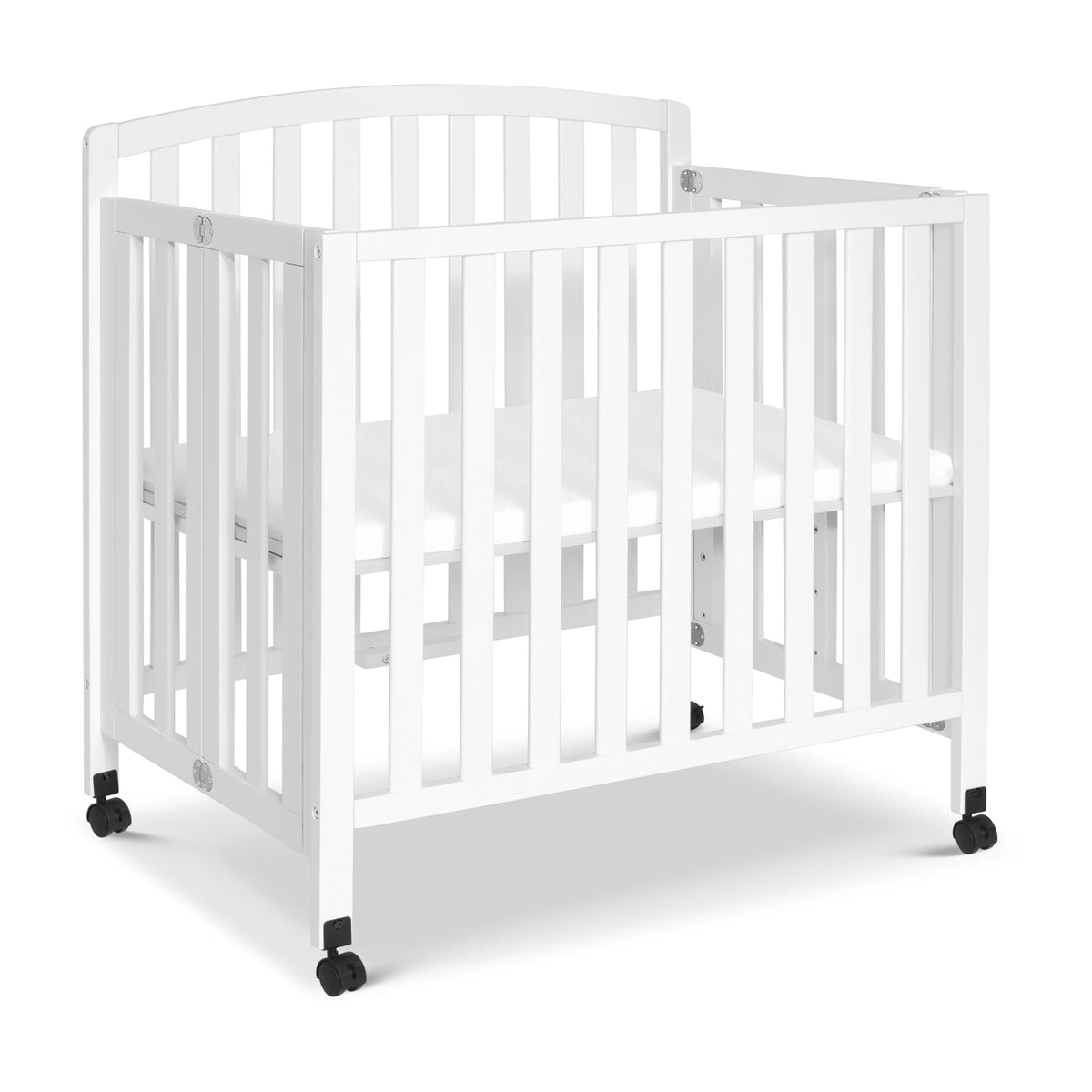 DaVinci Dylan 3-in-1 Convertible Portable Mini Crib, Espresso