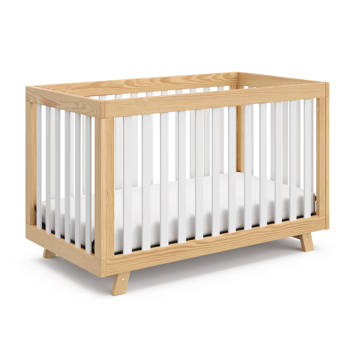 Storkcraft Beckett 3-in-1 Convertible Crib, Natural