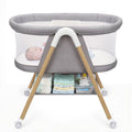 Uuoeebb Baby Bassinet, Upgrade Breathable Mesh Bedside Bassinet for Baby