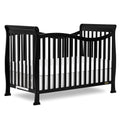Dream On Me Violet 7-in-1 Crib to Full Size Bed, GREENGUARD Gold, Black
